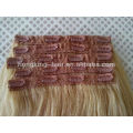 Grampo do laço do cabelo humano em extensões de cabelo made in china